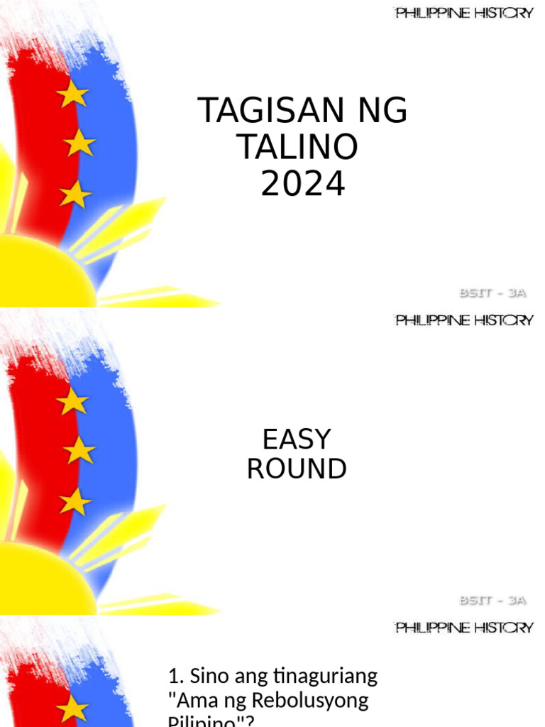 Tagisan NG Talino | PDF