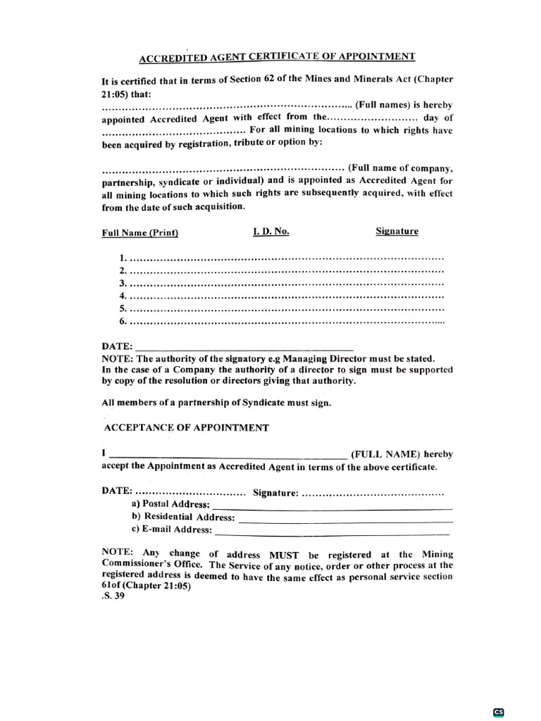 Accredited Agent | PDF
