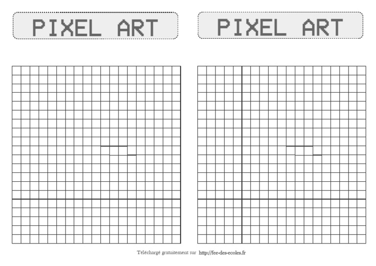 Pixel Art - Vierge | PDF
