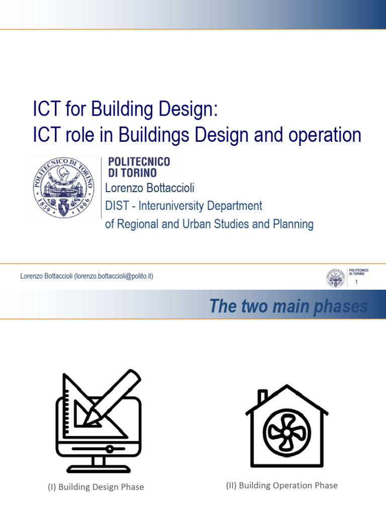 ICT's Impact on Building Design | PDF | Computer Network | Internet Of ...