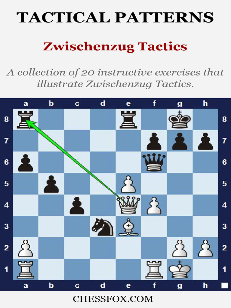 Zwischenzug Tactics in Chess | PDF | Abstract Strategy Games | Chess Theory