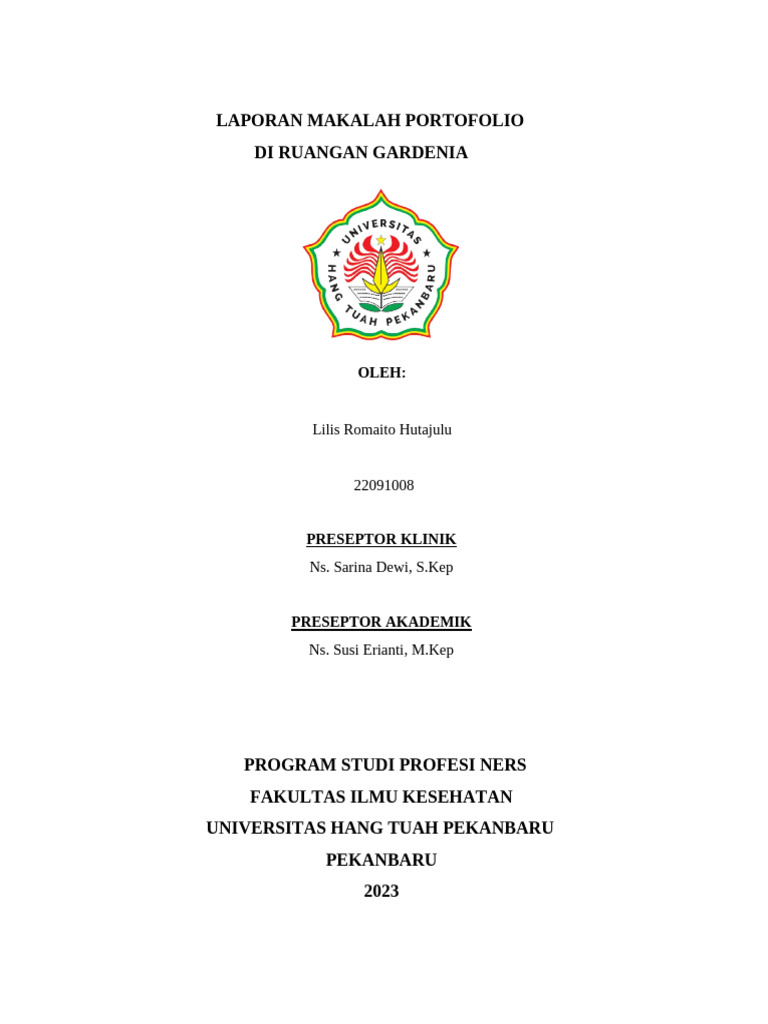 Praktik Manajemen Keperawatan di RSUD | PDF