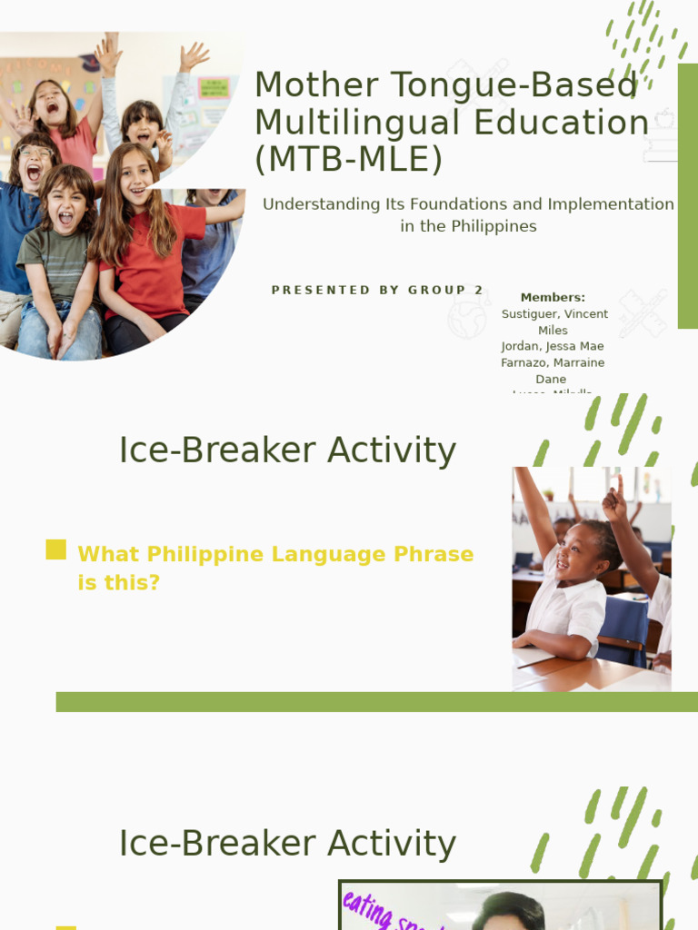 MTB-MLE in Philippine Education Explained | PDF | Curriculum | Learning