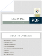 Devry Inc: Stuart Augustine