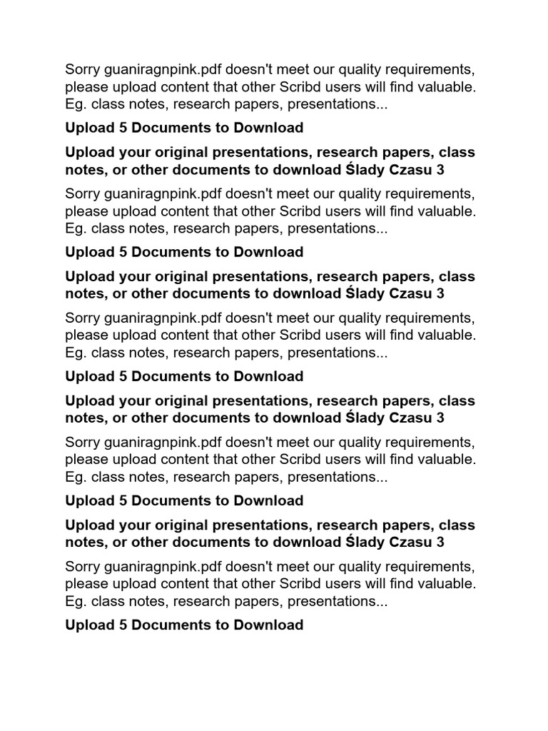Improve Document Quality for Scribd Uploads | PDF