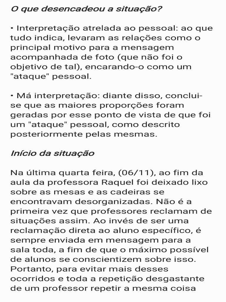 Situação | PDF