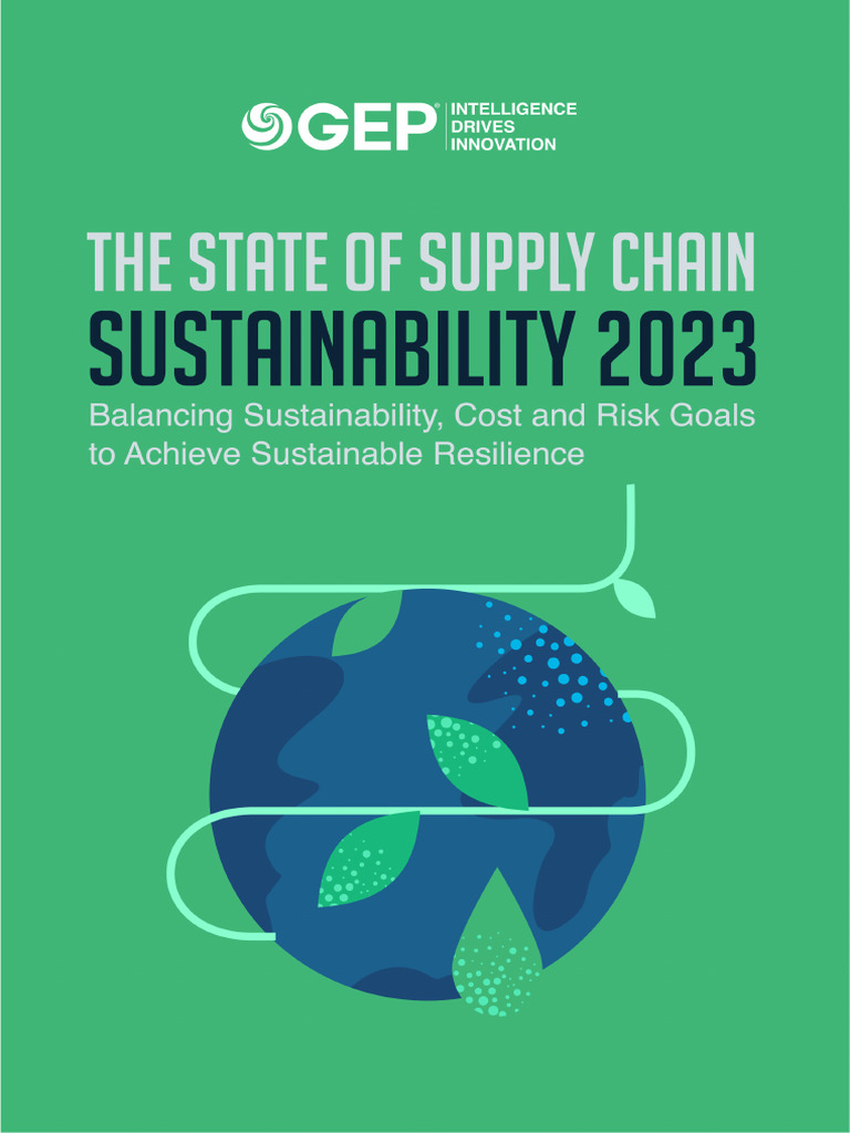 The State of Supply Chain Sustainability 2023 Balancing Sustainability ...