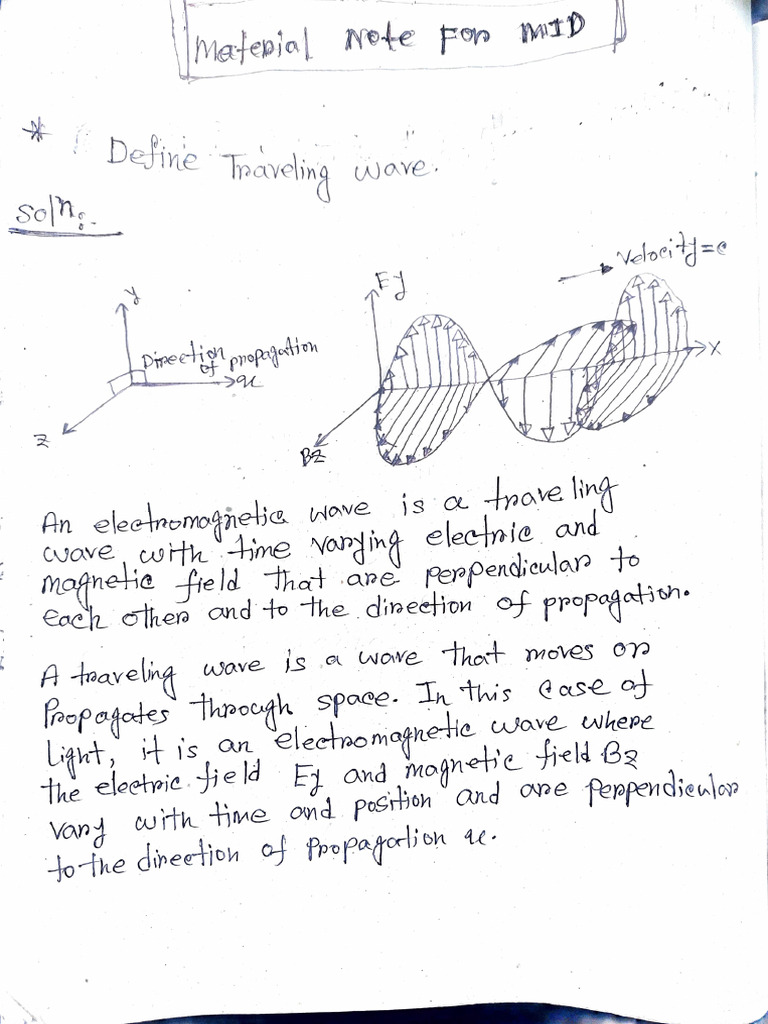 Electromagnetic Waves and Interference | PDF | Nature | Physics