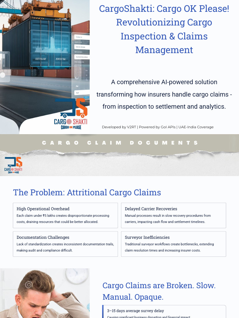 Streamlined Cargo Claims Management | PDF | Analytics | Cargo