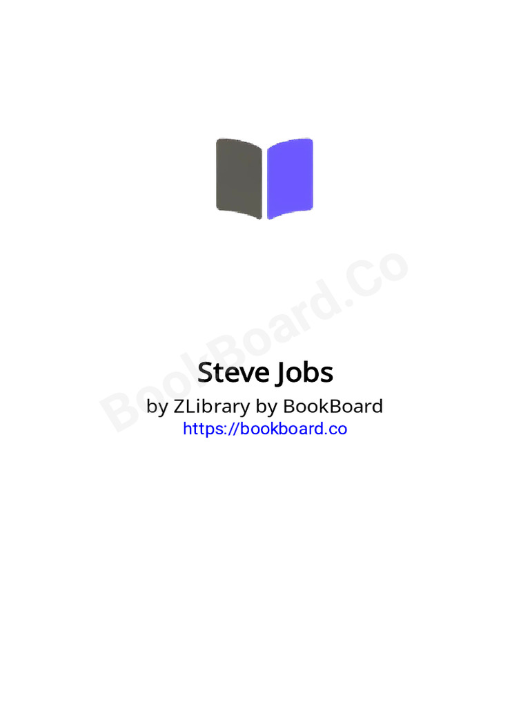 Steve Jobs 20250830 221344 (BookBoard - Co) | PDF | Apple Inc. | Steve Jobs