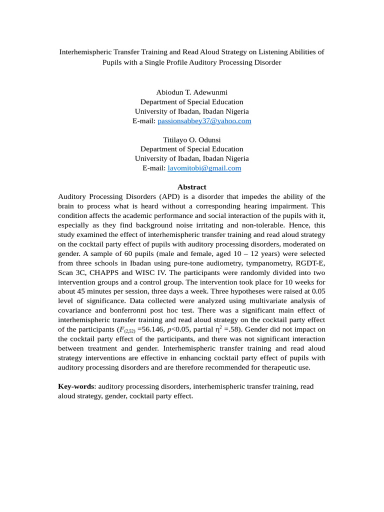 Abstract APD... | PDF