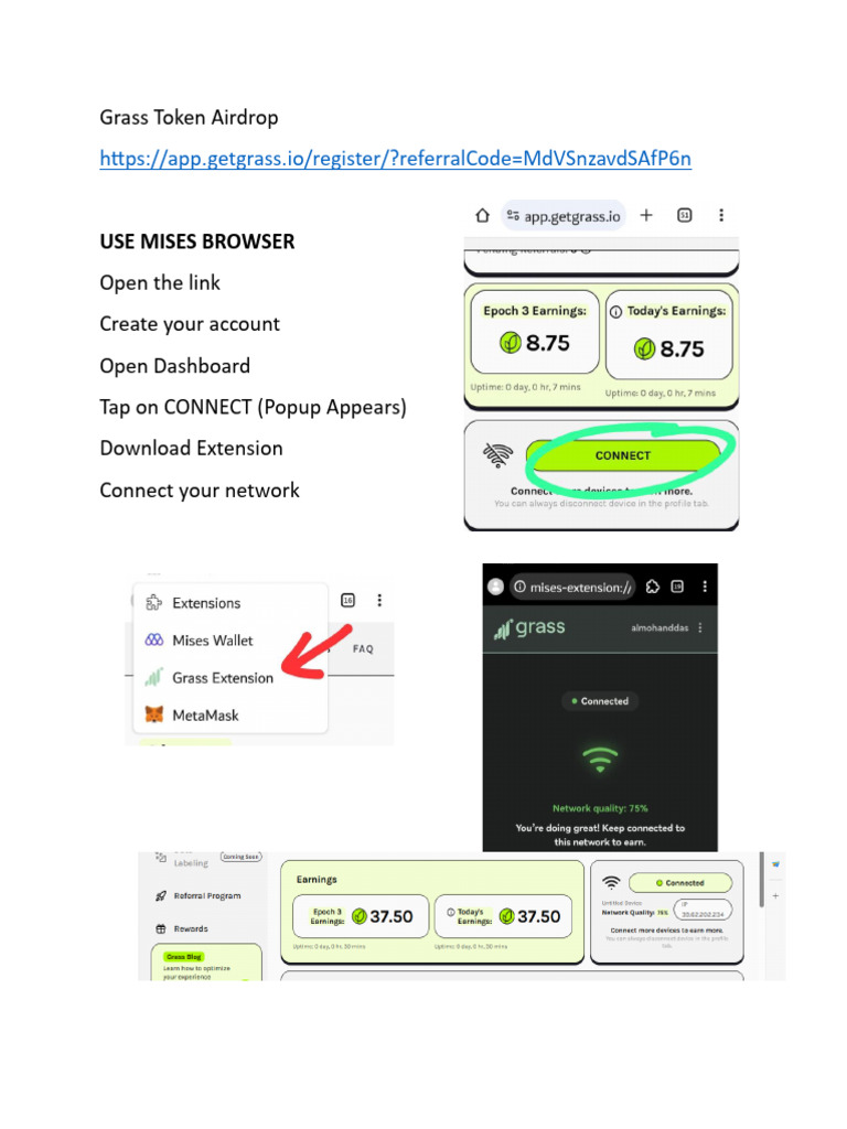 Grass Token Airdrop | PDF