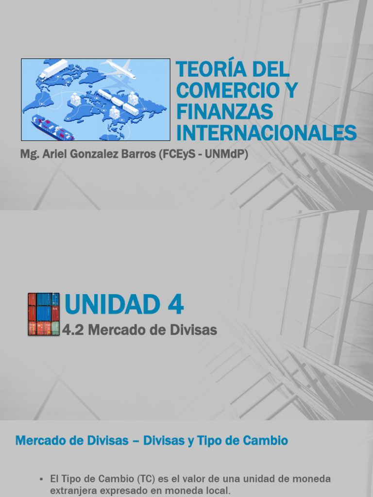 14-C10 TCFI Mercado de Divisas | PDF | Tipo de cambio | Moneda