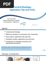 TA Instruments Rheology Manuals Guide | PDF | Rheology | Materials Science