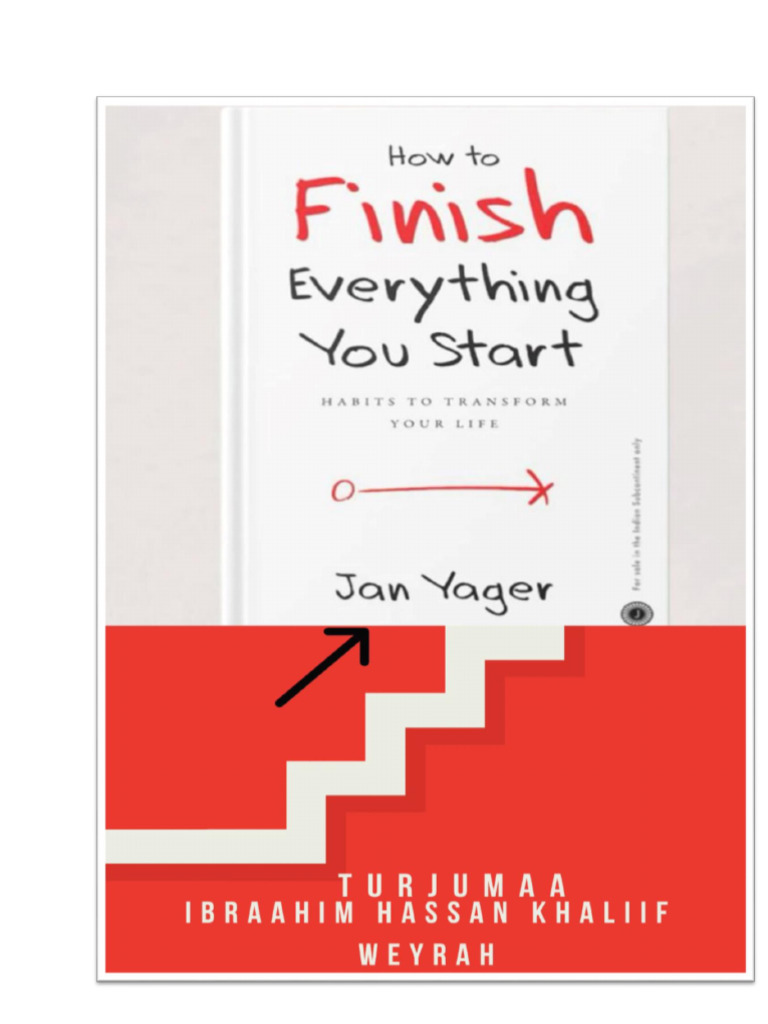 Buugga-How To Finish Everything You Start - by Jan Yager | PDF