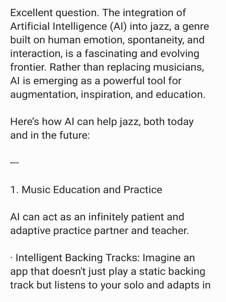 Ai Jazz | PDF