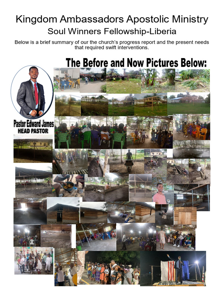 Church Progress Report & Needs Summary | PDF