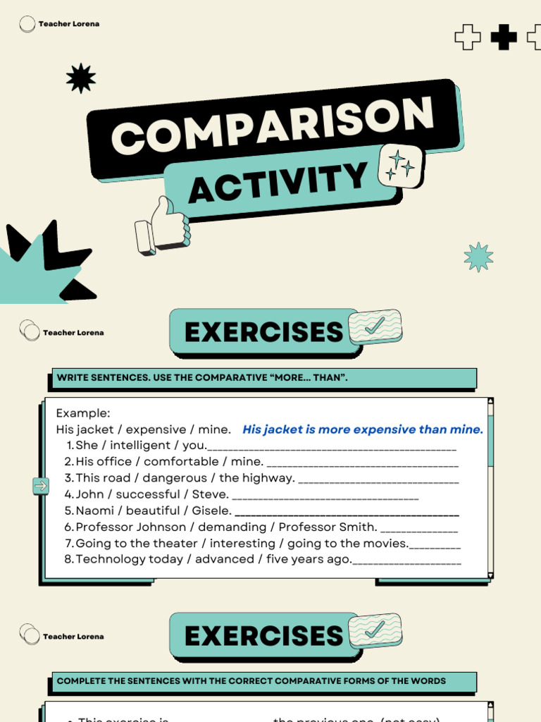 Comparison PDF | PDF