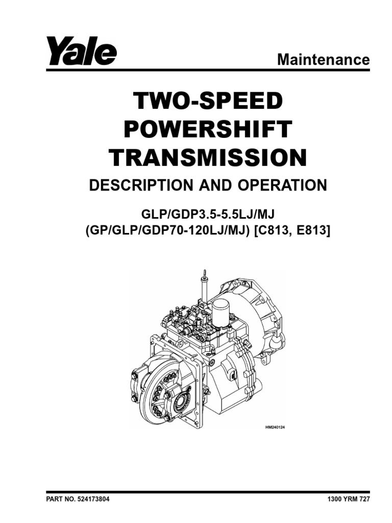 Two-Speed Powershift Transmission Guide | PDF | Clutch | Machines