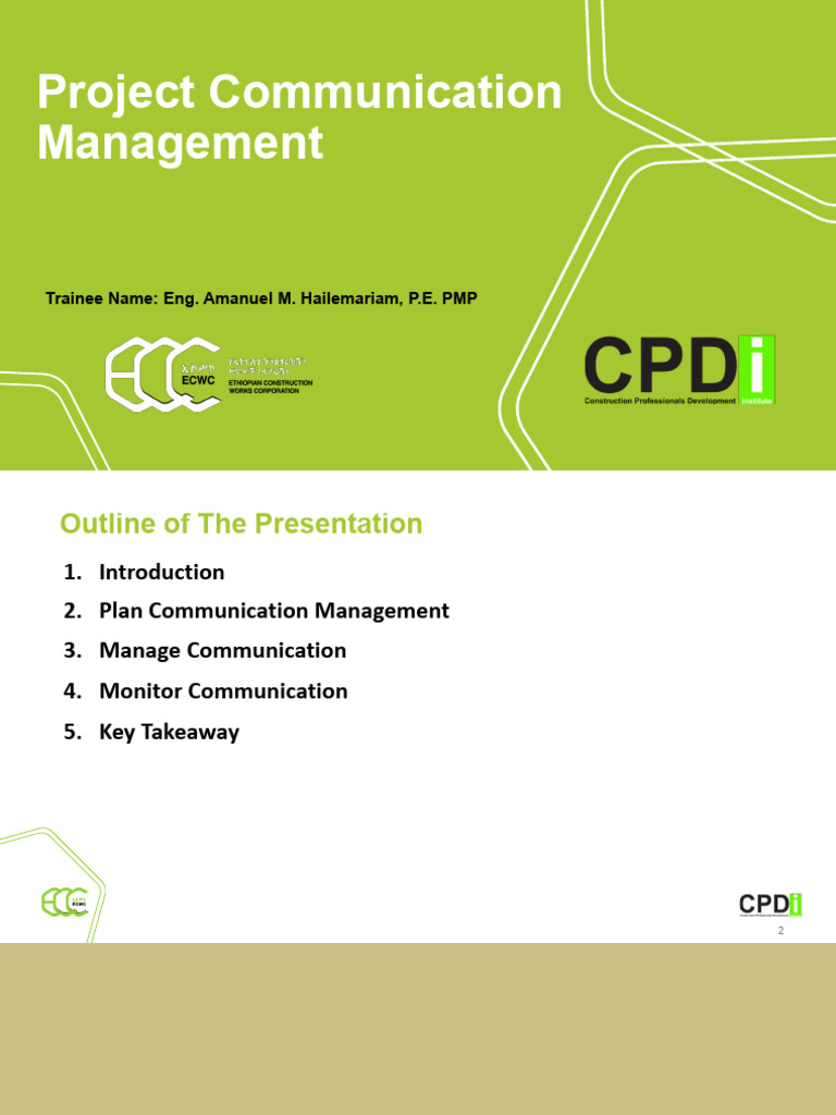 Effective Project Communication Strategies | PDF | Communication ...