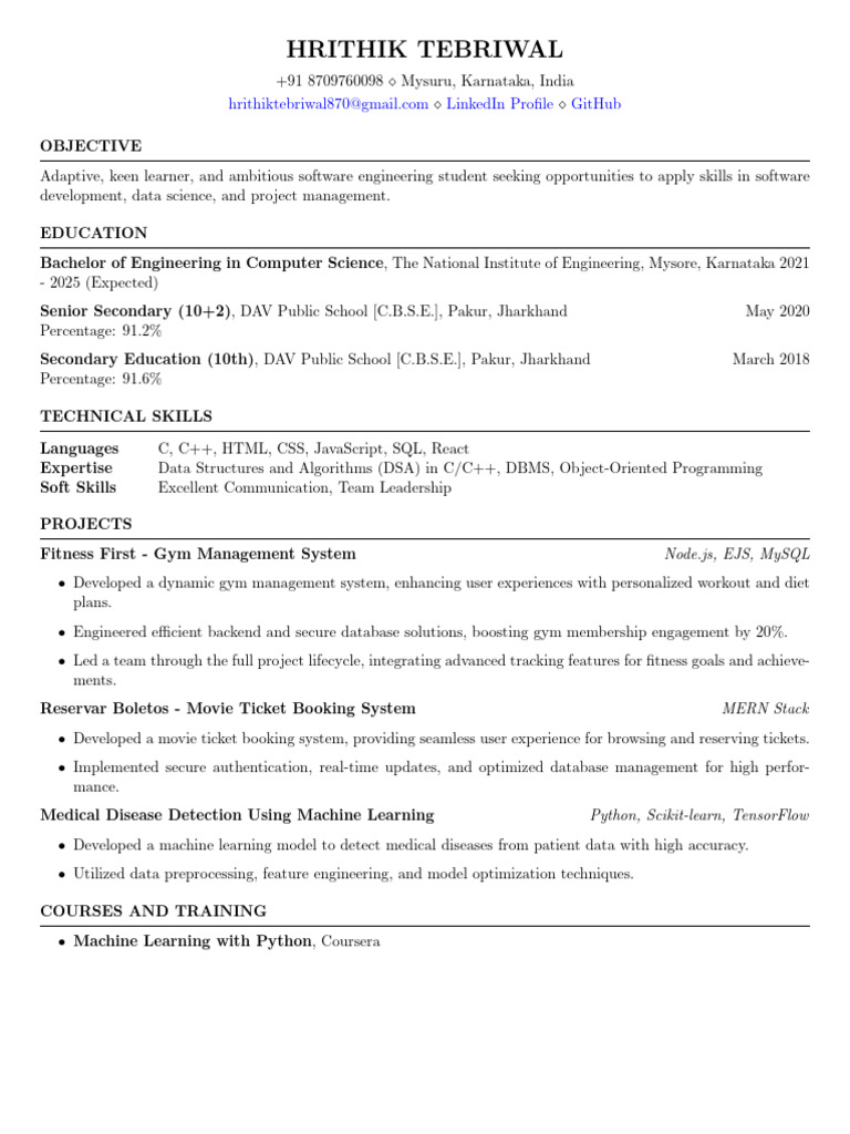 FAANGPath Template for Software Student | PDF