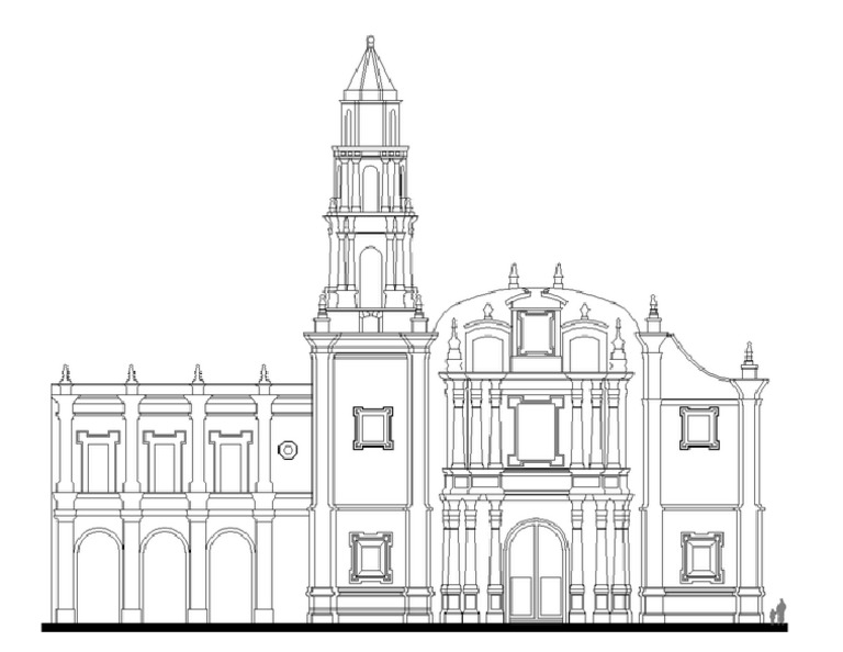 Iglesia de Santo Domingo Dibujo | PDF
