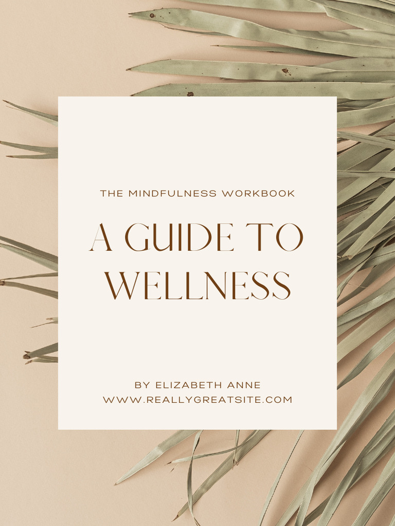 Beige Minimalist Health and Wellness Magazine Cover - 20250831 - 063259 ...