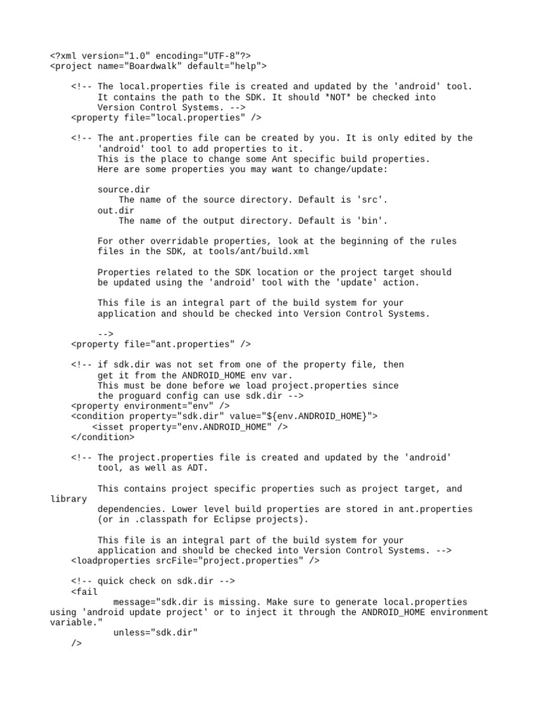 Android Build Configuration Guide | PDF