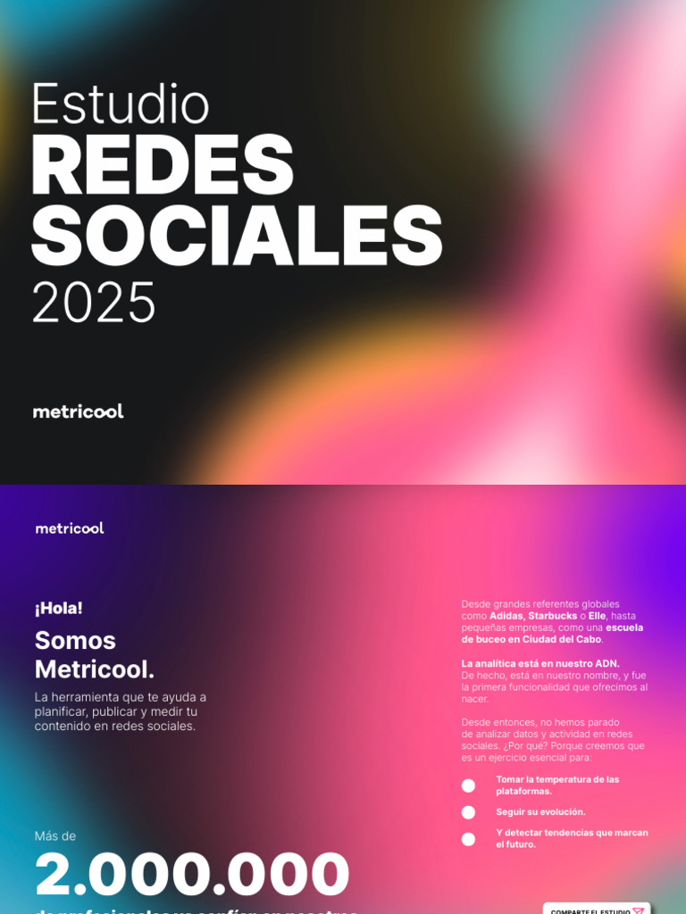 Estudio de RRSS Metricool 2025 1753621249 | PDF