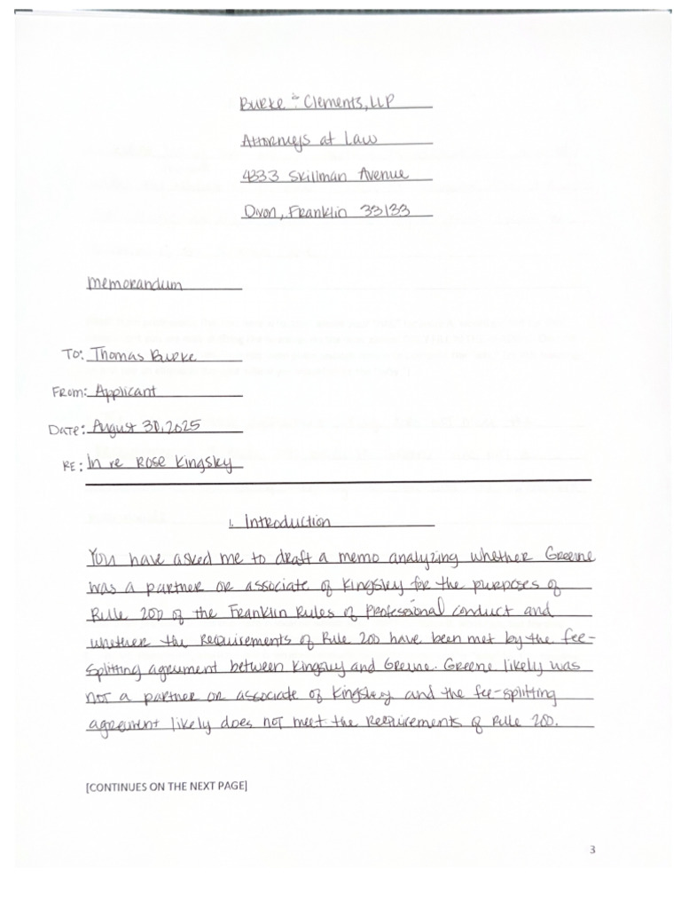 Memorandum Assignment | PDF