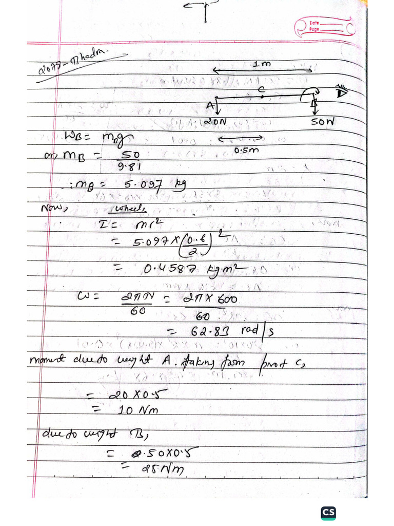 Gyroscopic Couple | PDF