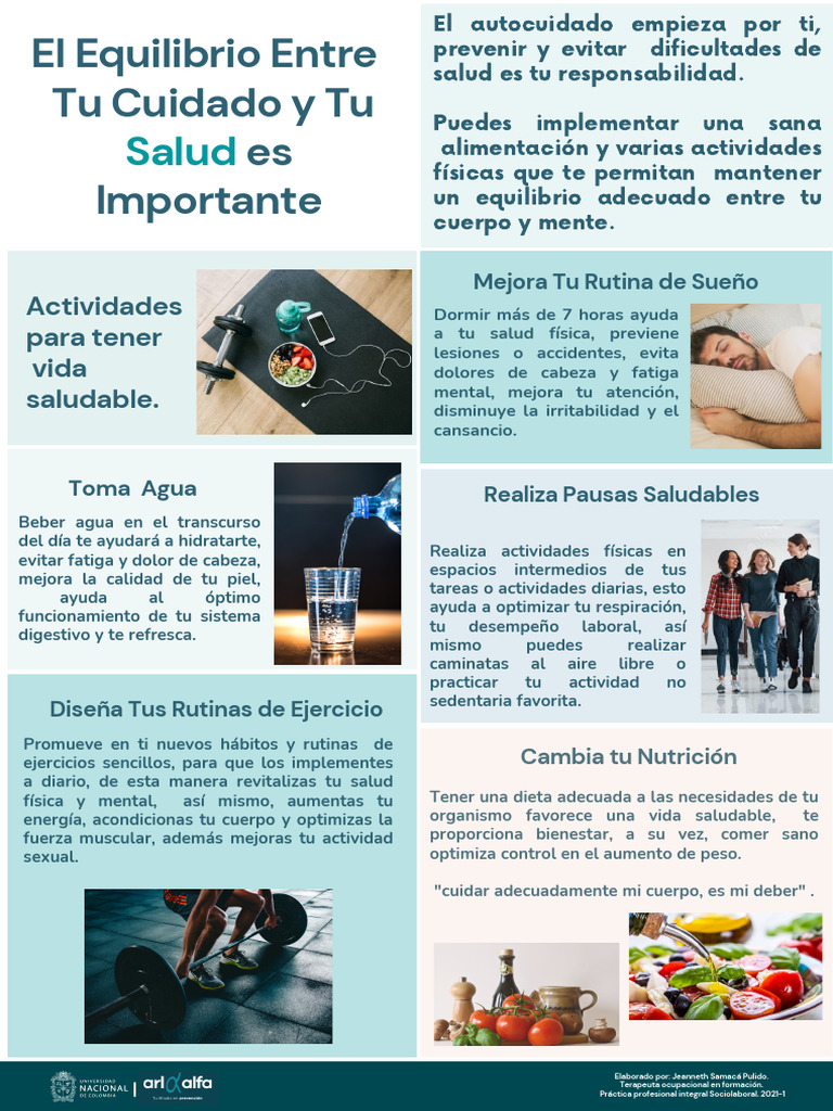 Equilibrio Entre Cuidado y Salud | PDF | Determinantes de la salud