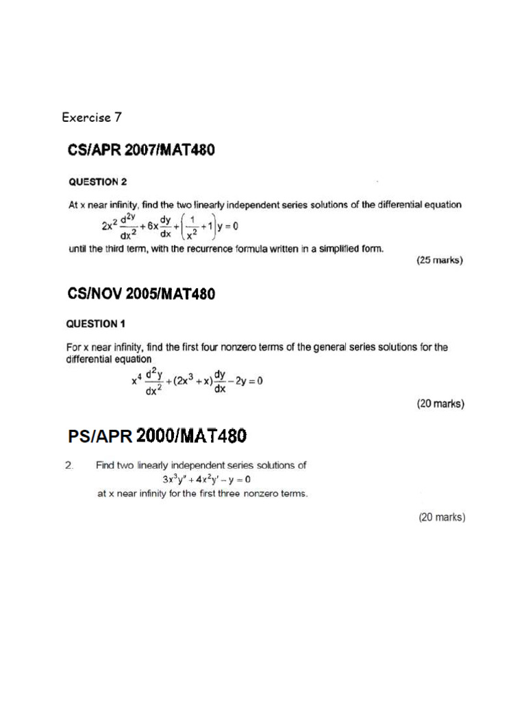 CH1 17 Exercise 7 | PDF