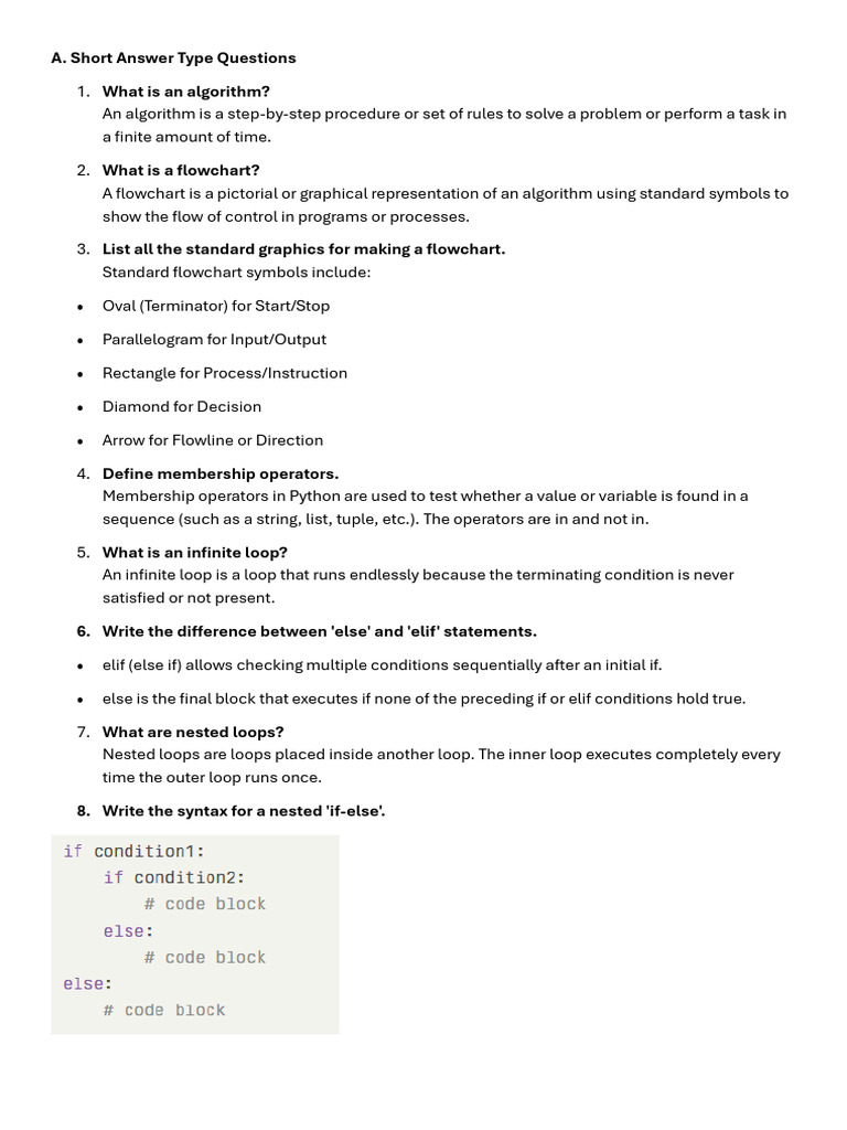 Traffic Signal Algorithm for Class 9 | PDF | Control Flow | Algorithms