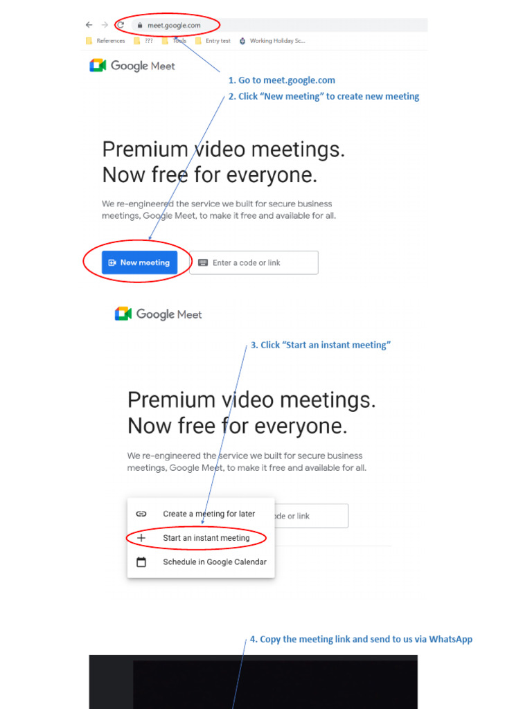 How To Google Meet | PDF