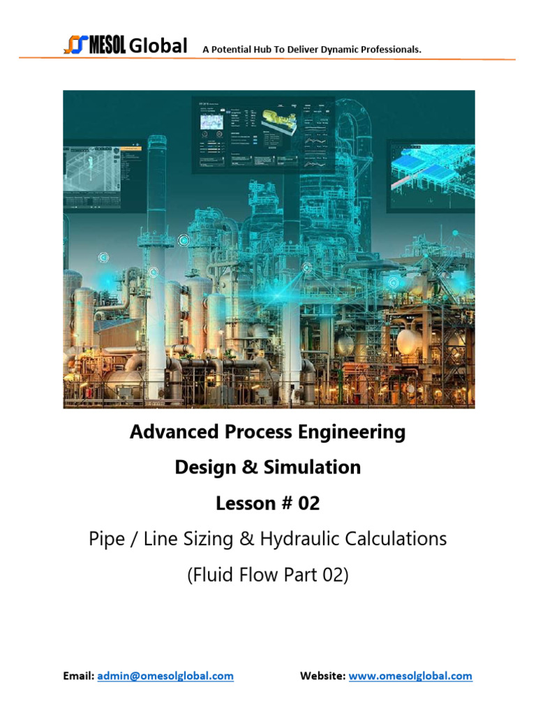Pipe Sizing & Hydraulic Calculations Guide | PDF | Fluid Dynamics | Liquids