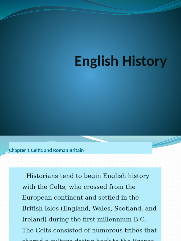 Overview of Early English History | PDF | Kingdom Of Great Britain ...