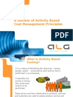 A Review of Activity Based Cost Management Principles