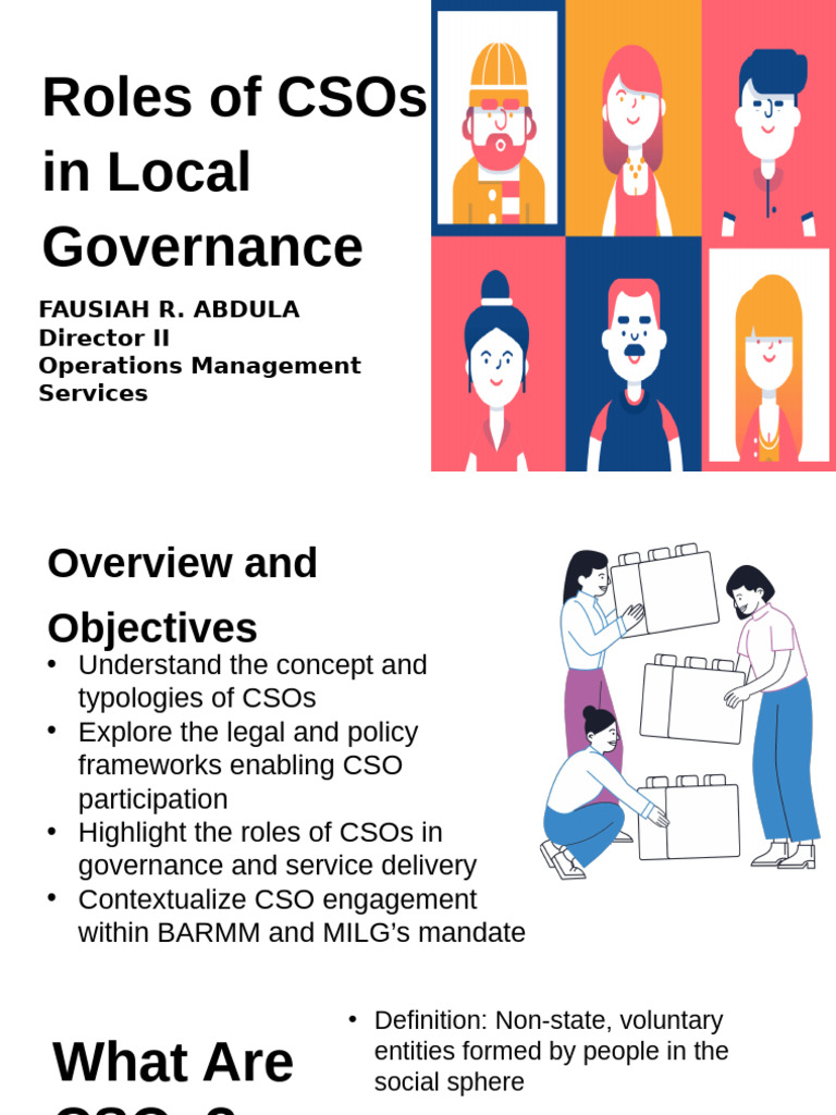 CSOs in Local Governance Roles | PDF | Governance | Policy