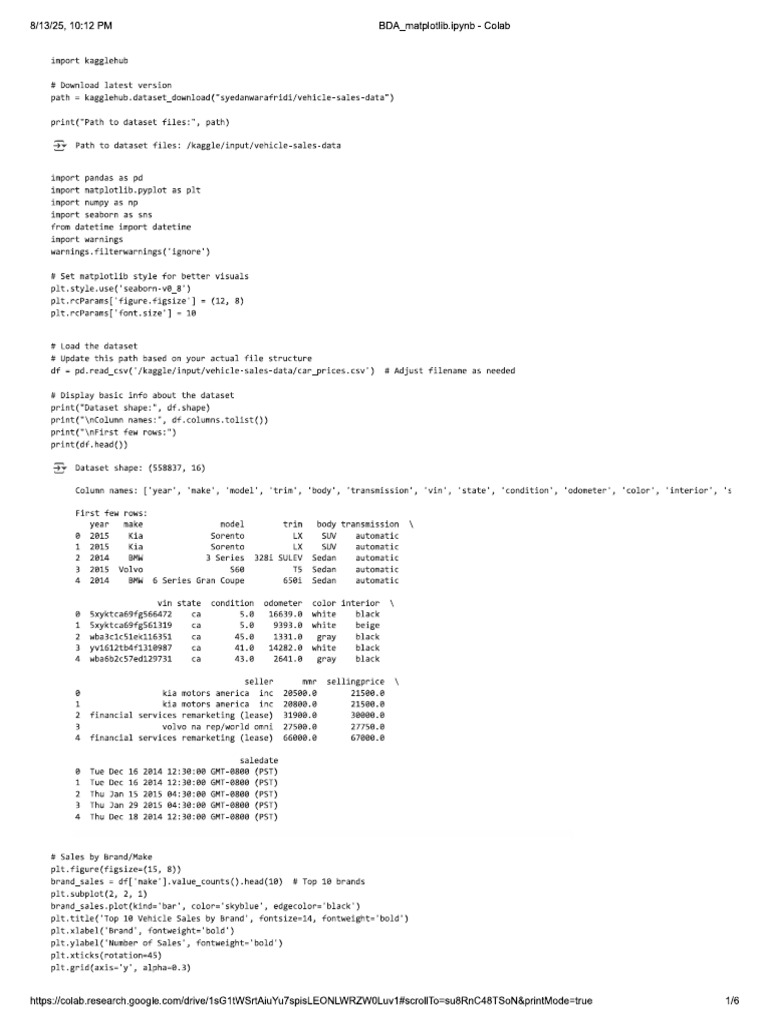 Bda Matplot | PDF