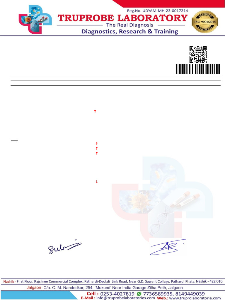 Biochemistry and Liver Function Test Results | PDF | Medical ...