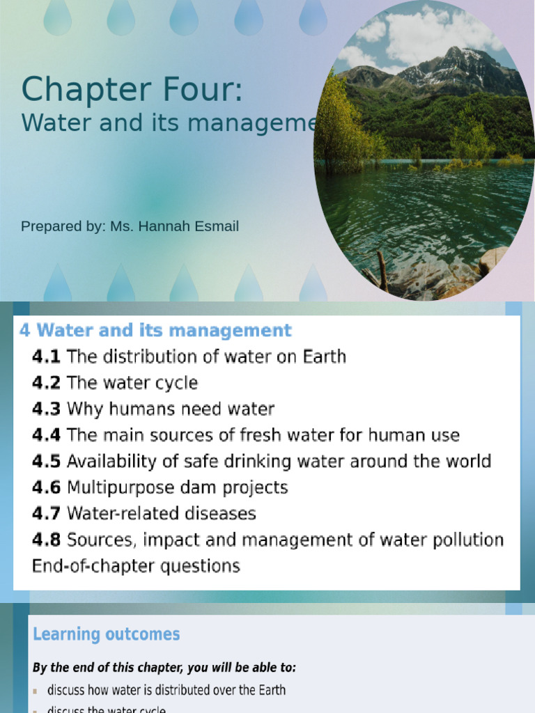 Water Management and Usage Insights | PDF | Malaria | Sewage Treatment