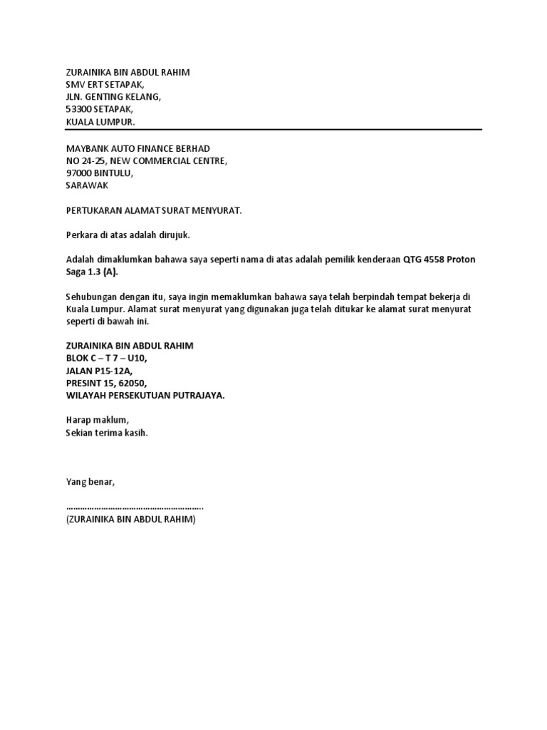 alamat maybank auto finance