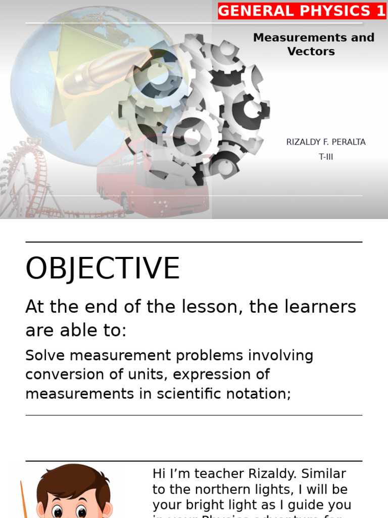 Understanding Measurements and Vectors | PDF