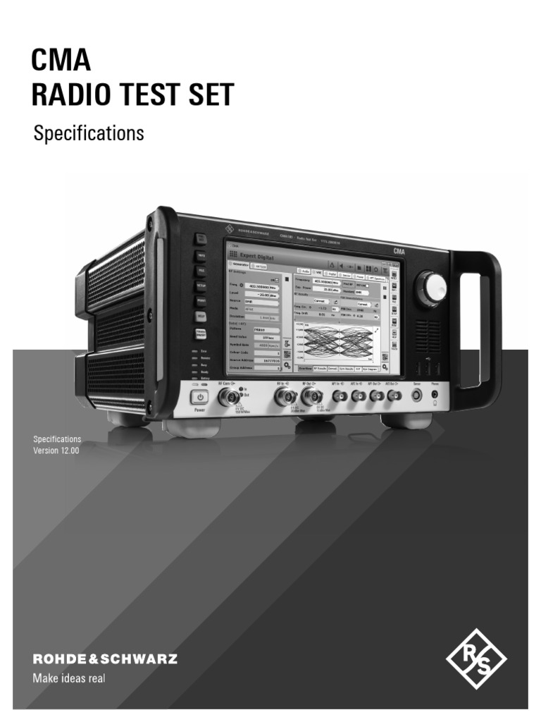 APCO P25 Radio Test Set Specs | PDF | Sampling (Signal Processing ...
