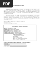 Grade 9 Science: Electricity Module | PDF | Electric Generator ...