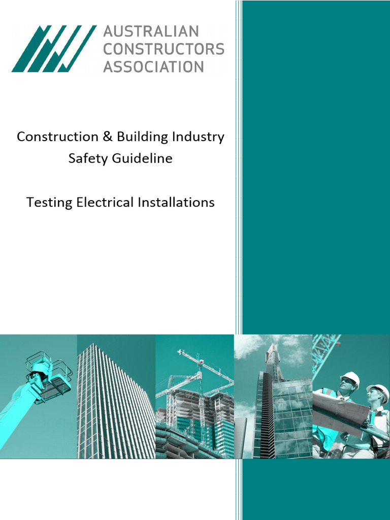 Electrical Safety Testing Guidelines NZ | PDF | Electrical Equipment ...