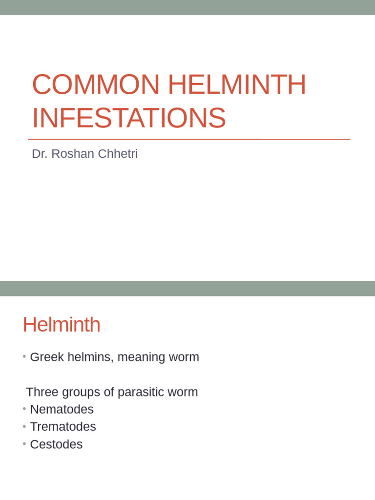 7.. Common Helminth Manifestations | PDF | Diseases And Disorders ...