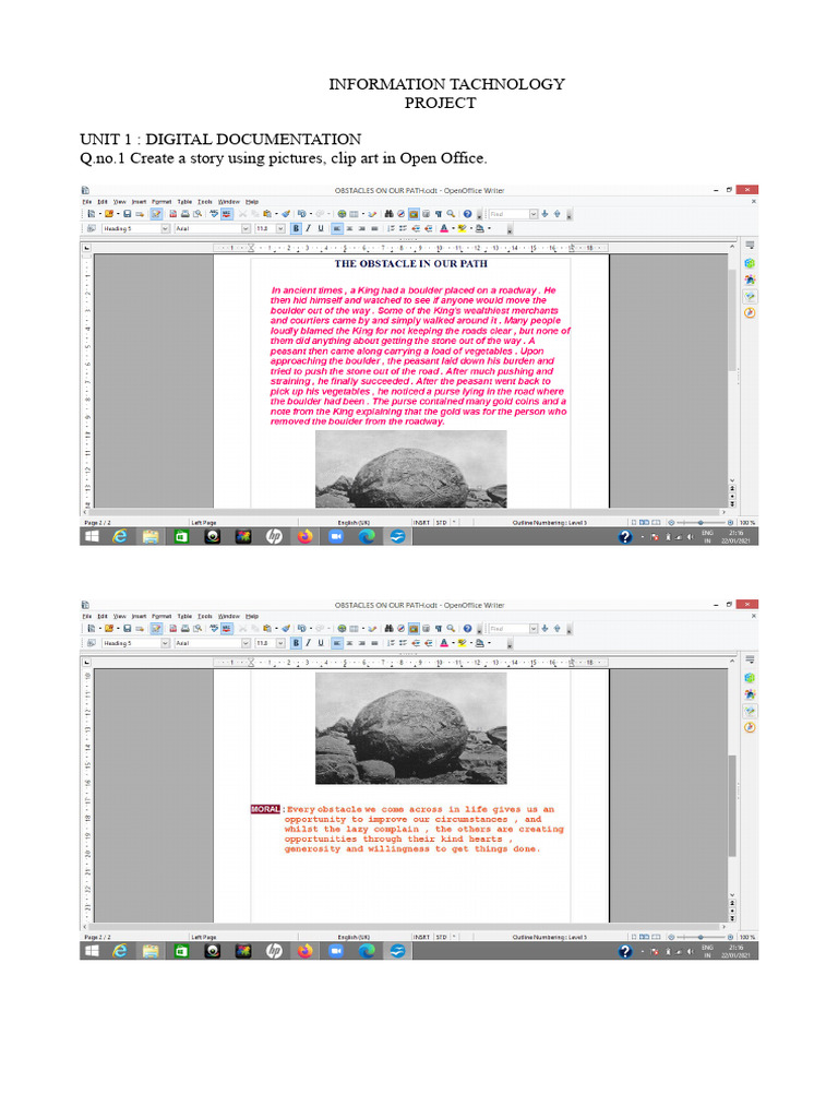 Digital Documentation and Spreadsheet Projects | PDF | Databases ...
