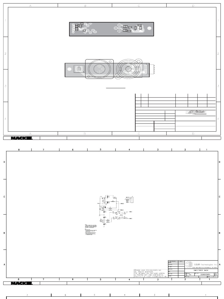 Mackie SRM150 Schematic Overview | PDF | Electronics Companies Of The ...